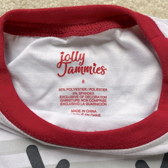 Kid size 8 - Christmas PJs Set - Picture 6 of 8